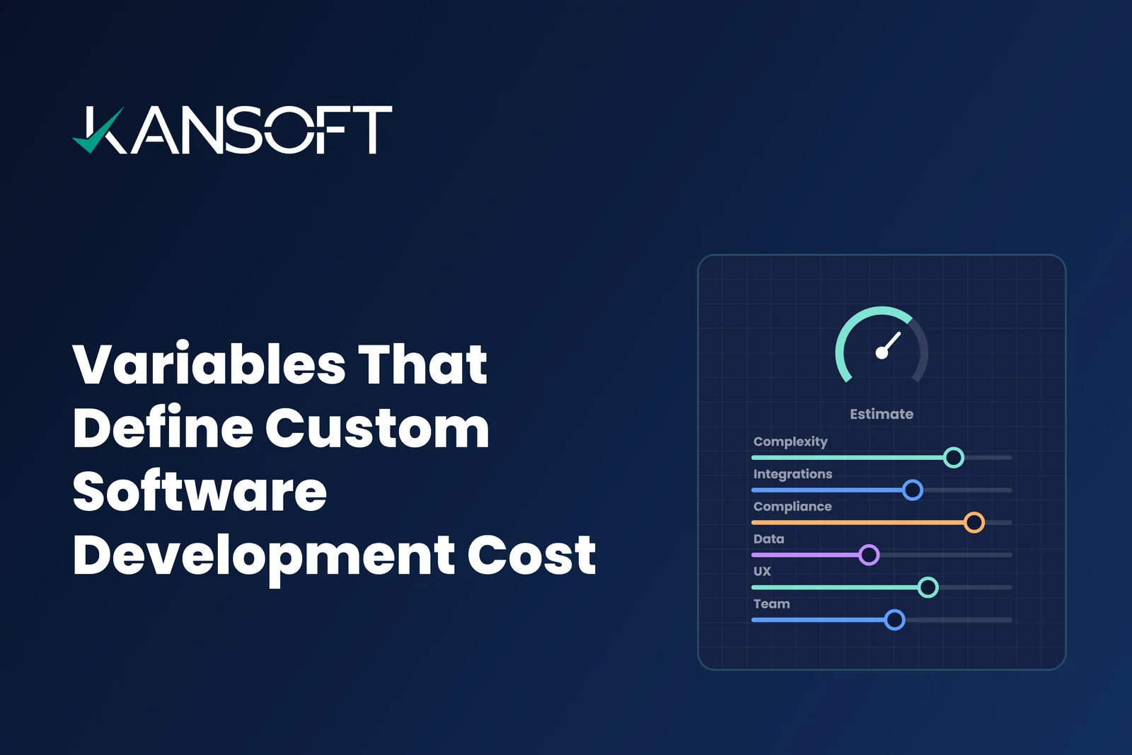How Much Does Custom Software Cost? The Variables That Decide Your Number